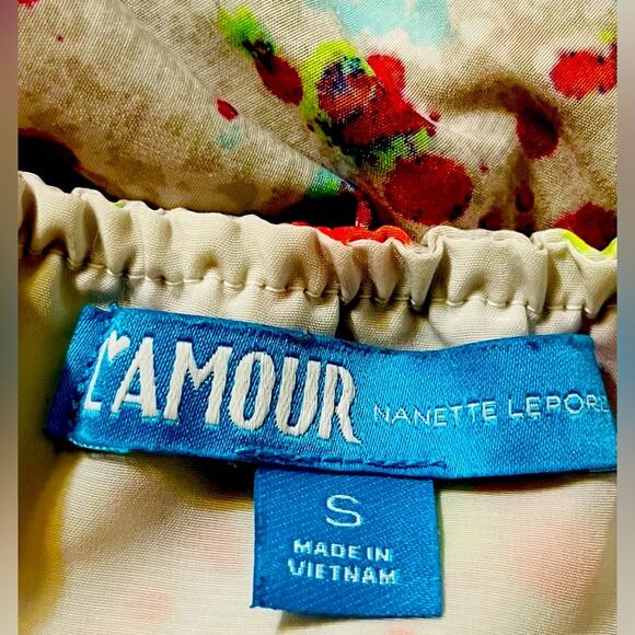 Multi-Colored Paint Splashed Romper - Picture 5 of 5